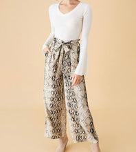 Load image into Gallery viewer, The Vida Snakeskin Pants
