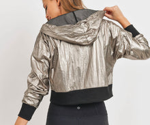 Load image into Gallery viewer, The Metallic Windbreaker Jacket SALE
